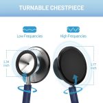 Dual Head Stethoscope for Medical and Home by FriCARE